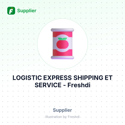 LOGISTIC EXPRESS SHIPPING ET SERVICE – summary card, no photo uploaded yet