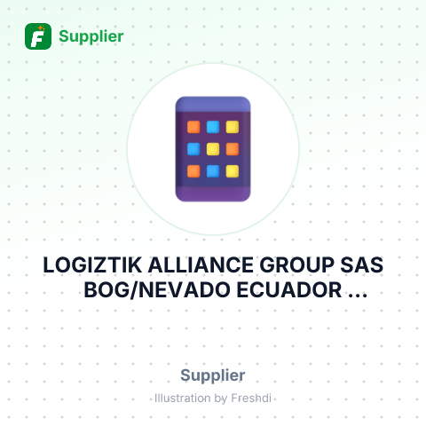 LOGIZTIK ALLIANCE GROUP SAS BOG/NEVADO ECUADOR NEVAECAUDOR S.A – summary card, no photo uploaded yet