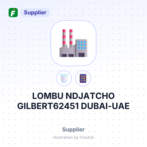 LOMBU NDJATCHO GILBERT62451 DUBAI-UAE – summary card, no photo uploaded yet