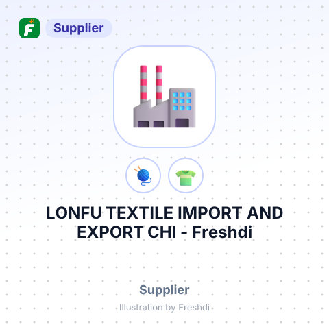 LONFU TEXTILE IMPORT AND EXPORT CHI – summary card, no photo uploaded yet