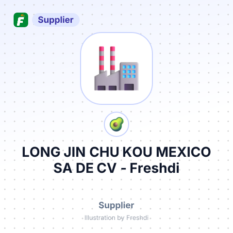 LONG JIN CHU KOU MEXICO SA DE CV – summary card, no photo uploaded yet