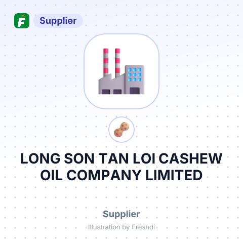 LONG SON TAN LOI CASHEW OIL COMPANY LIMITED – summary card, no photo uploaded yet