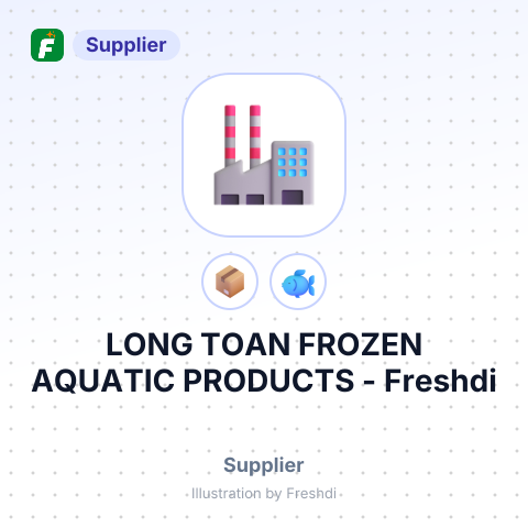 LONG TOAN FROZEN AQUATIC PRODUCTS – summary card, no photo uploaded yet