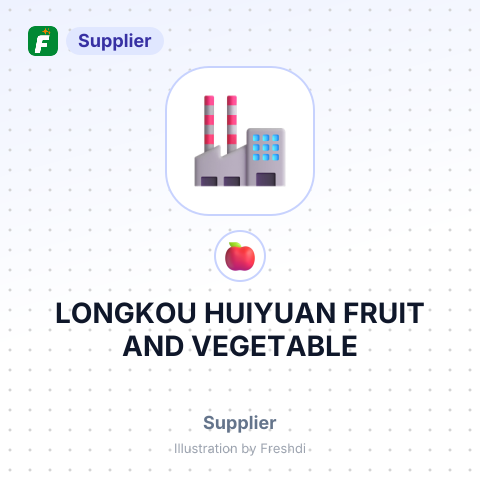 LONGKOU HUIYUAN FRUIT AND VEGETABLE – summary card, no photo uploaded yet