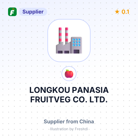 LONGKOU PANASIA FRUITVEG CO., LTD., – summary card, no photo uploaded yet
