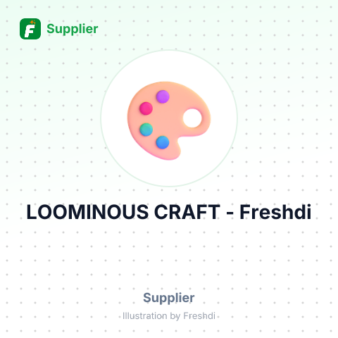LOOMINOUS CRAFT – summary card, no photo uploaded yet