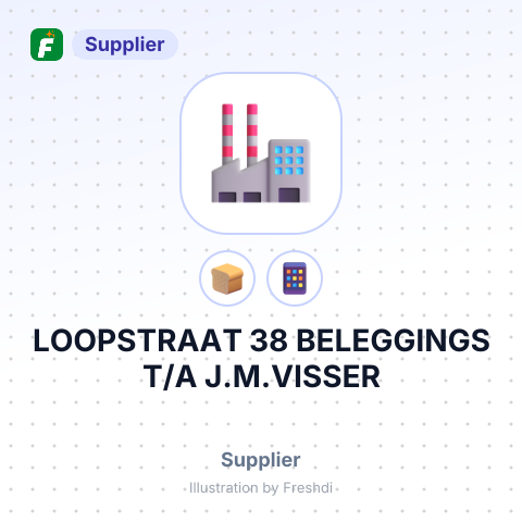 LOOPSTRAAT 38 BELEGGINGS T/A J.M.VISSER – summary card, no photo uploaded yet