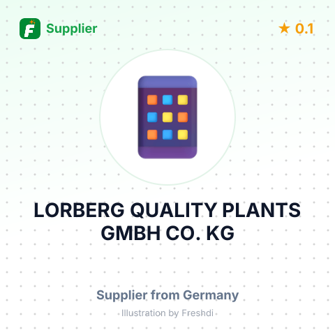 LORBERG QUALITY PLANTS GMBH CO. KG – summary card, no photo uploaded yet