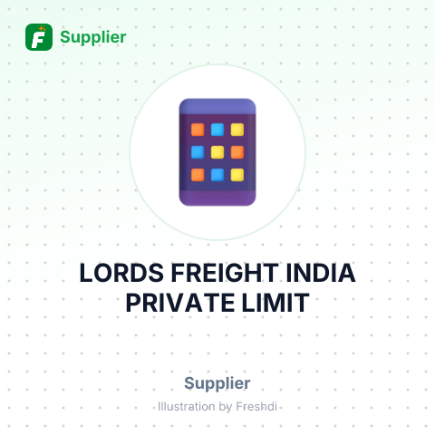 LORDS FREIGHT INDIA PRIVATE LIMIT – summary card, no photo uploaded yet