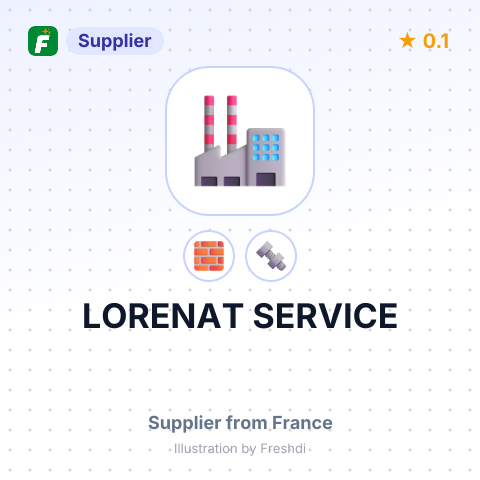 LORENAT SERVICE – summary card, no photo uploaded yet