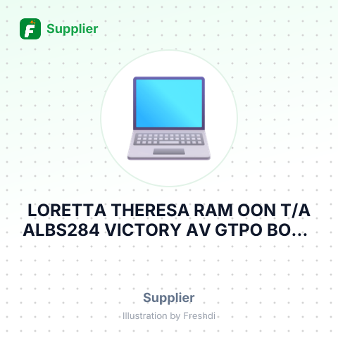 LORETTA THERESA RAM OON T/A ALBS284 VICTORY AV GTPO BOX – summary card, no photo uploaded yet