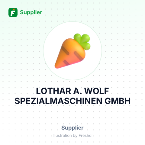 LOTHAR A. WOLF SPEZIALMASCHINEN GMBH – summary card, no photo uploaded yet