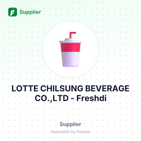 LOTTE CHILSUNG BEVERAGE CO.,LTD – summary card, no photo uploaded yet