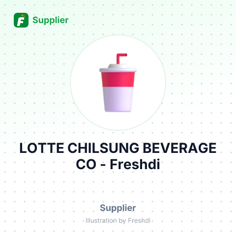 LOTTE CHILSUNG BEVERAGE CO – summary card, no photo uploaded yet