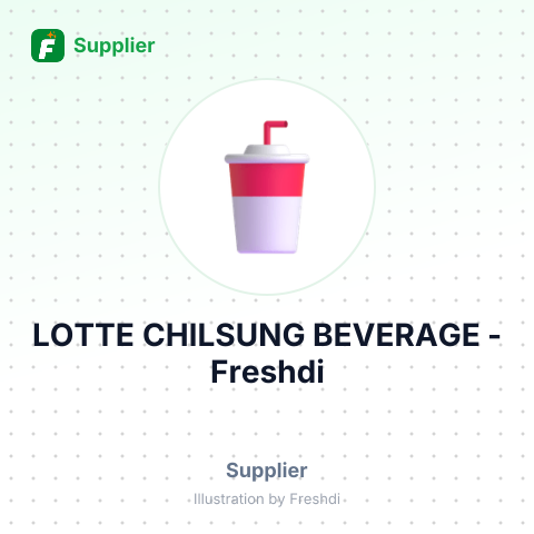 LOTTE CHILSUNG BEVERAGE – summary card, no photo uploaded yet