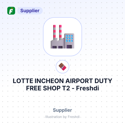 LOTTE INCHEON AIRPORT DUTY FREE SHOP T2 – summary card, no photo uploaded yet