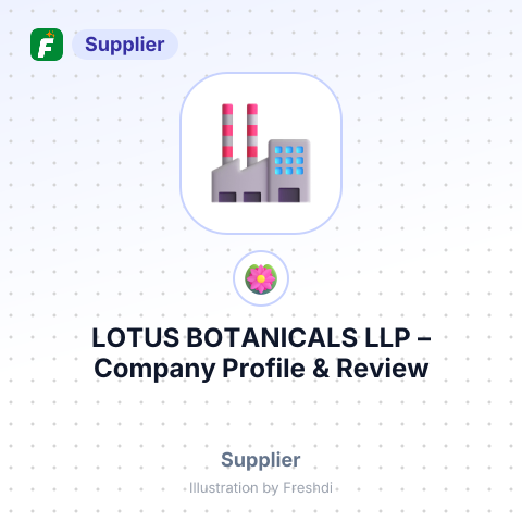 LOTUS BOTANICALS LLP – summary card, no photo uploaded yet