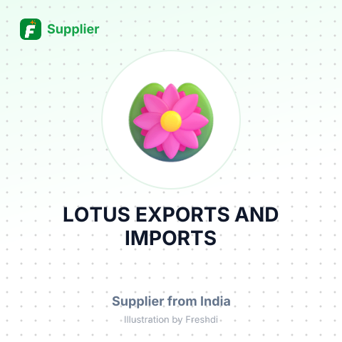 LOTUS EXPORTS AND IMPORTS – summary card, no photo uploaded yet