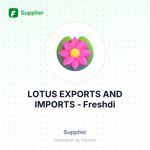 LOTUS EXPORTS AND IMPORTS – summary card, no photo uploaded yet