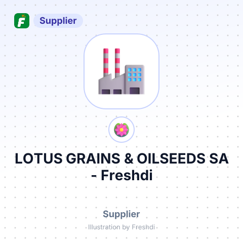 LOTUS GRAINS & OILSEEDS SA – summary card, no photo uploaded yet