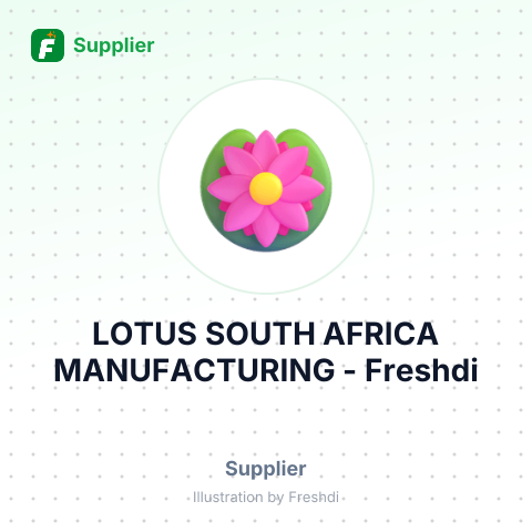 LOTUS SOUTH AFRICA MANUFACTURING – summary card, no photo uploaded yet