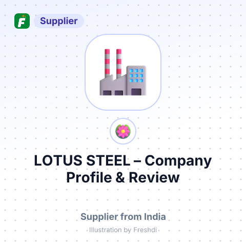 LOTUS STEEL – summary card, no photo uploaded yet