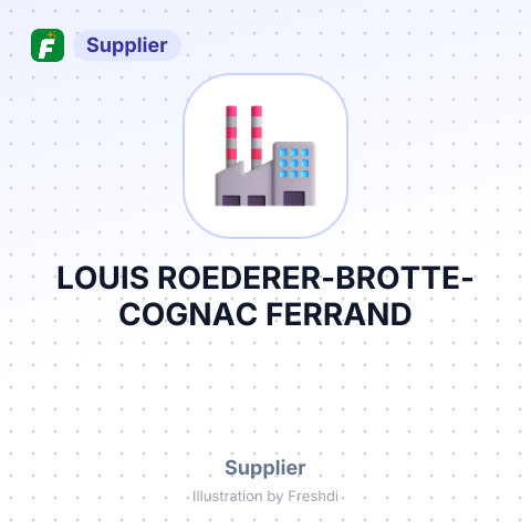 LOUIS ROEDERER-BROTTE-COGNAC FERRAND – summary card, no photo uploaded yet