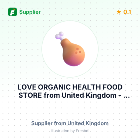 LOVE ORGANIC HEALTH FOOD STORE – summary card, no photo uploaded yet