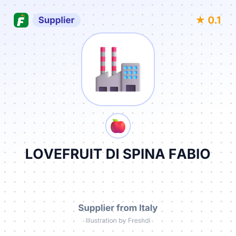 LOVEFRUIT DI SPINA FABIO – summary card, no photo uploaded yet