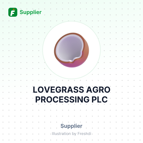 LOVEGRASS AGRO PROCESSING PLC – summary card, no photo uploaded yet