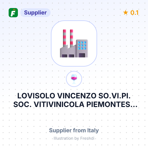 LOVISOLO VINCENZO SO.VI.PI. SOC. VITIVINICOLA PIEMONTESE S.A.S. – summary card, no photo uploaded yet