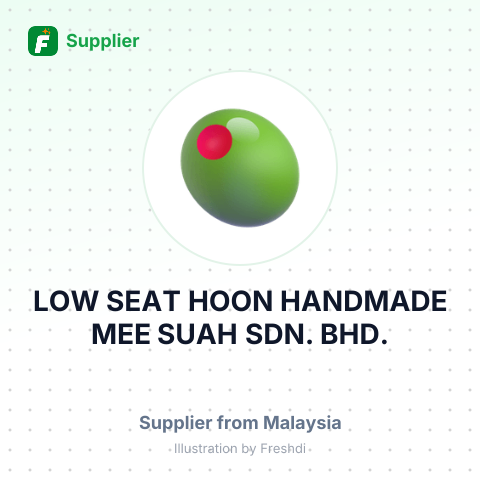 LOW SEAT HOON HANDMADE MEE SUAH SDN. BHD. – summary card, no photo uploaded yet
