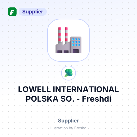 LOWELL INTERNATIONAL POLSKA SO. – summary card, no photo uploaded yet