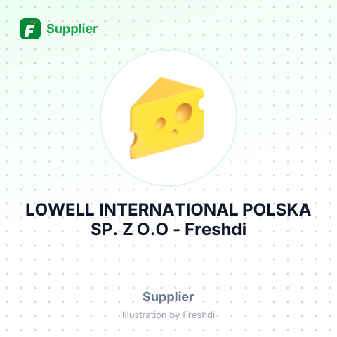 LOWELL INTERNATIONAL POLSKA SP. Z O.O – summary card, no photo uploaded yet