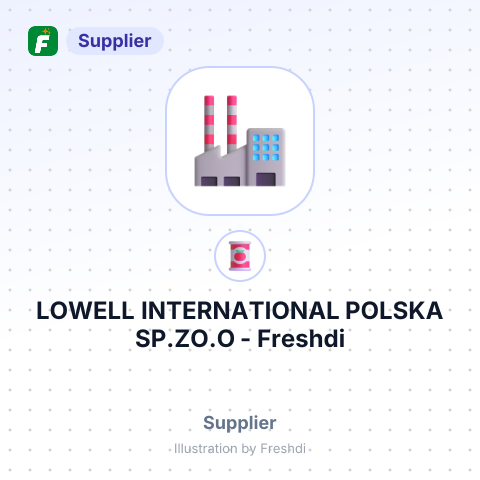 LOWELL INTERNATIONAL POLSKA SP.ZO.O – summary card, no photo uploaded yet