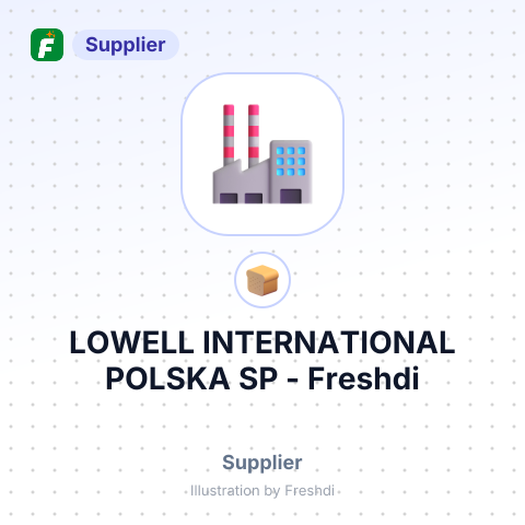 LOWELL INTERNATIONAL POLSKA SP – summary card, no photo uploaded yet