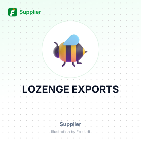 LOZENGE EXPORTS – summary card, no photo uploaded yet