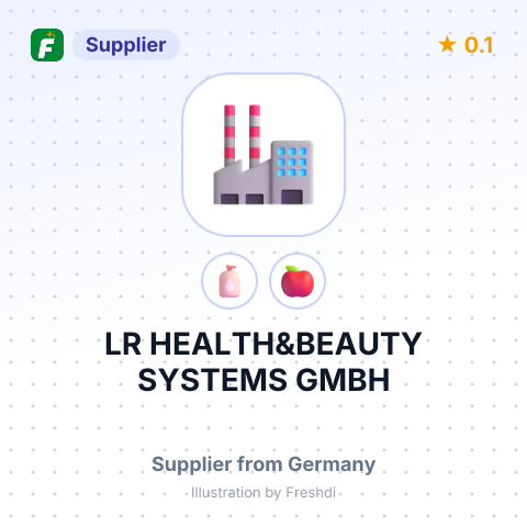 LR HEALTH&BEAUTY SYSTEMS GMBH – summary card, no photo uploaded yet