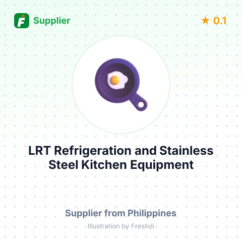 LRT Refrigeration and Stainless Steel Kitchen Equipment – summary card, no photo uploaded yet