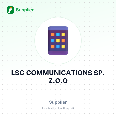 LSC COMMUNICATIONS SP. Z.O.O – summary card, no photo uploaded yet