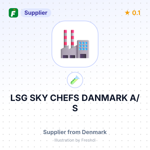 LSG SKY CHEFS DANMARK A/S – summary card, no photo uploaded yet