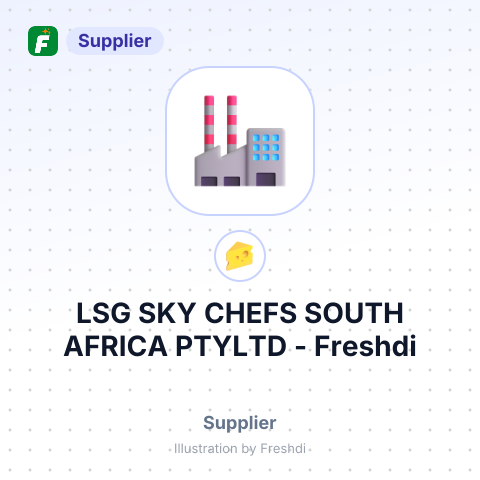 LSG SKY CHEFS SOUTH AFRICA PTYLTD – summary card, no photo uploaded yet