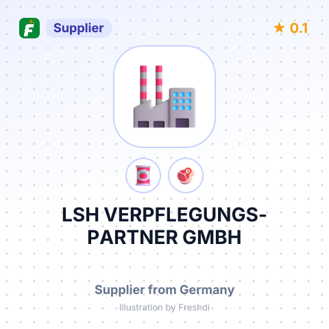 LSH VERPFLEGUNGS-PARTNER GMBH – summary card, no photo uploaded yet