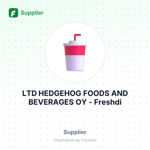 LTD HEDGEHOG FOODS AND BEVERAGES OY – summary card, no photo uploaded yet