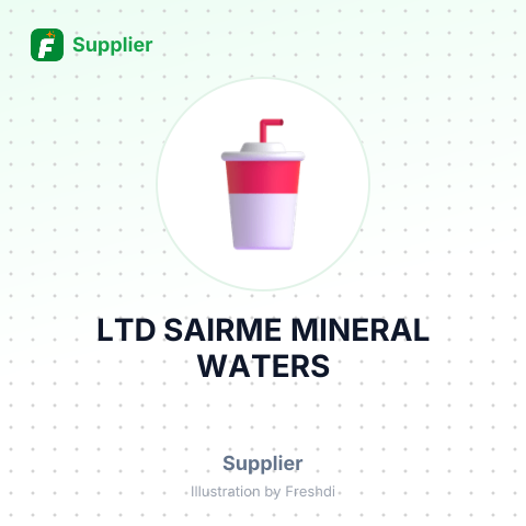 LTD SAIRME MINERAL WATERS – summary card, no photo uploaded yet