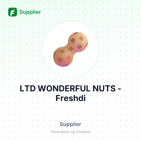 LTD WONDERFUL NUTS – summary card, no photo uploaded yet