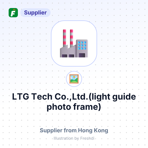 LTG Tech Co.,Ltd.(light guide photo frame) – summary card, no photo uploaded yet