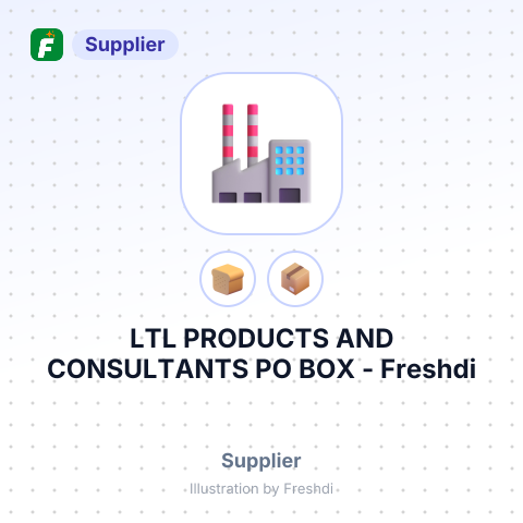 LTL PRODUCTS AND CONSULTANTS PO BOX – summary card, no photo uploaded yet