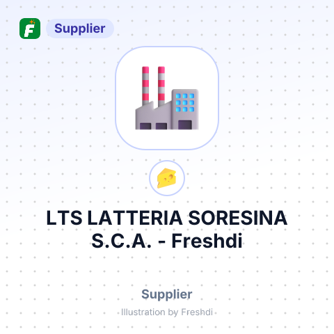 LTS LATTERIA SORESINA S.C.A. – summary card, no photo uploaded yet