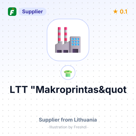 LTT "Makroprintas&quot – summary card, no photo uploaded yet